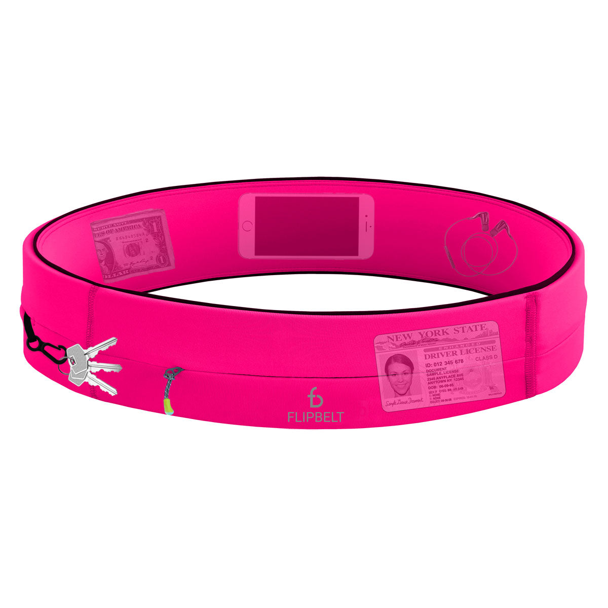 FlipBelt Zipper løpebelte