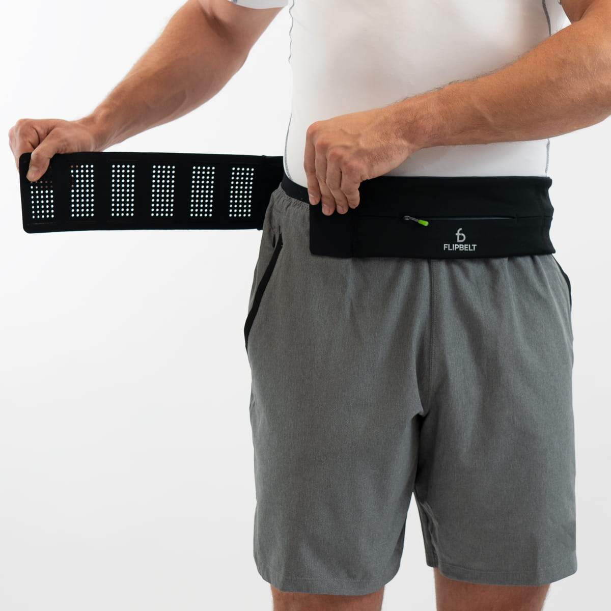 FlipBelt Adjustable Zipper - Justerbart løpebelte