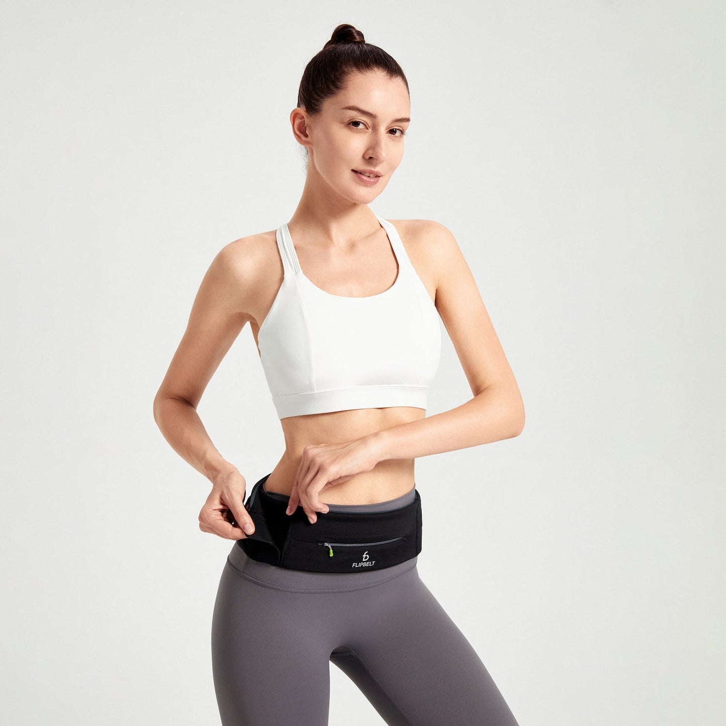 FlipBelt Adjustable Zipper - Justerbart løpebelte