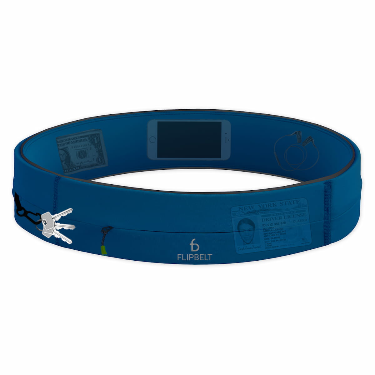 FlipBelt Zipper løpebelte