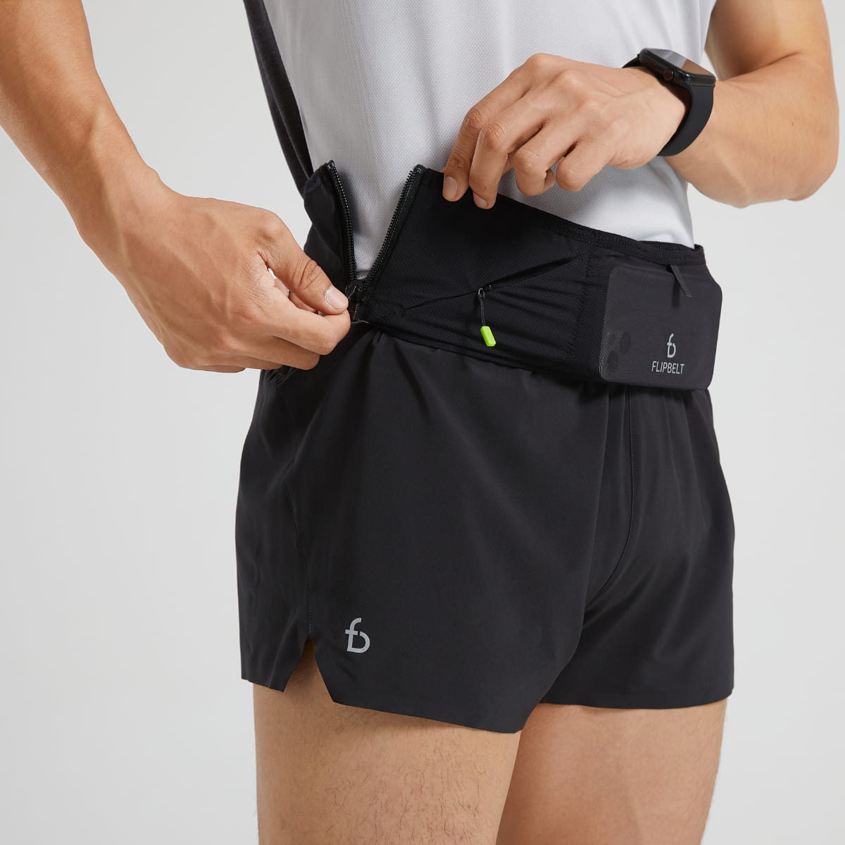 Flipbelt Air I Lightweight running belt with pockets for mobile phone and much more FlipBelt.no FlipBelt Norway